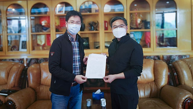 抗疫保學，彰顯央企擔當，奧威亞喜獲華師大附中感謝信