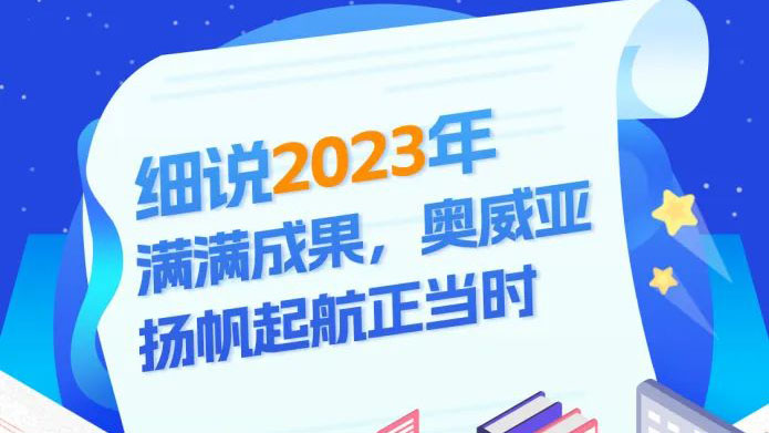 細說2023滿滿成果，奧威亞揚帆起航正當(dāng)時